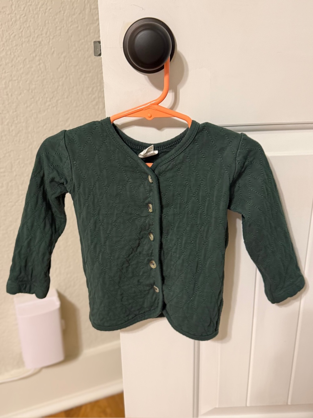 kate quinn - quilted jacket | mountain green | bamboo - 18-24m